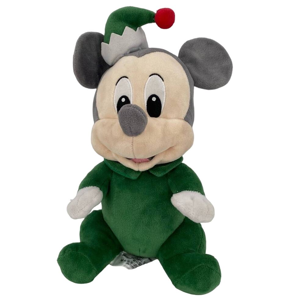 Disney Parks Christmas baby Mickey green